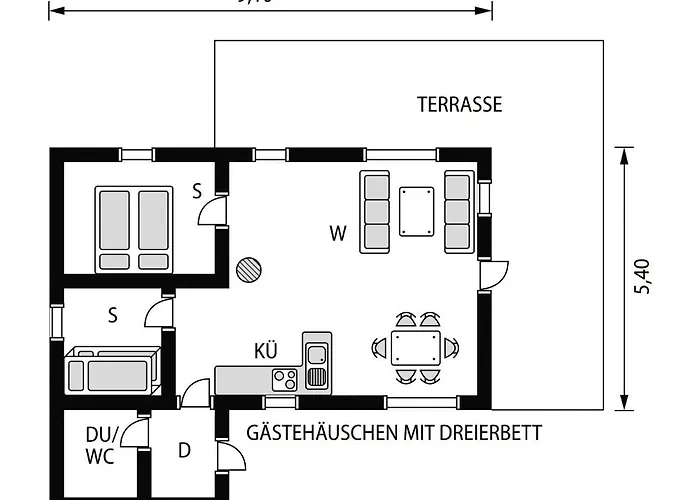 度假居 Staksholmen By Interhome *